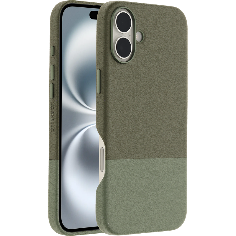 product image 1 - iPhone 16 Plus Hülle Statement Series Cactus Leather für MagSafe