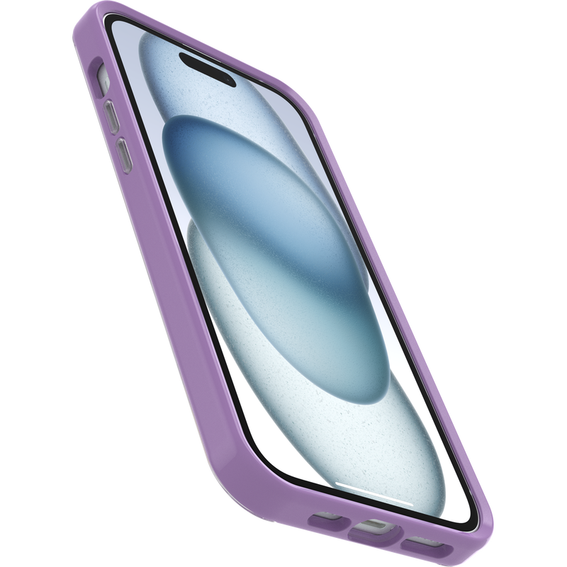 product image 4 - iPhone 14 Plus en iPhone 15 Plus Hoesje Symmetry Series Clear voor MagSafe Fluttering Flora