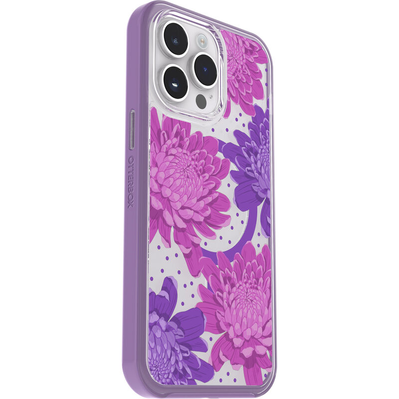 product image 3 - Coque iPhone 14 Pro Max Symmetry Series Clear pour MagSafe Fluttering Flora