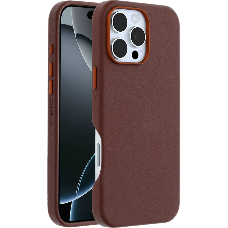 product image 1 - iPhone 16 Pro Max Hoesje Symmetry Series Cactus Leather voor MagSafe