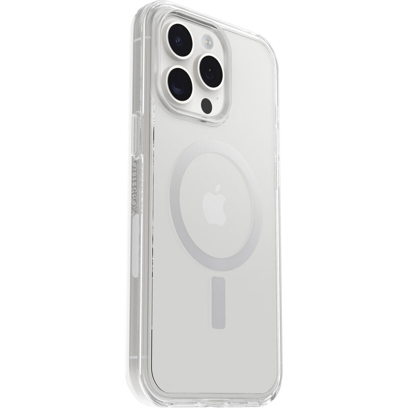 product image 4 - iPhone 15 Pro Max Skal Symmetry Series Clear för MagSafe
