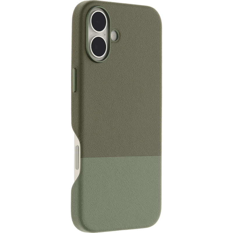product image 3 - iPhone 16 Plus Hülle Statement Series Cactus Leather für MagSafe