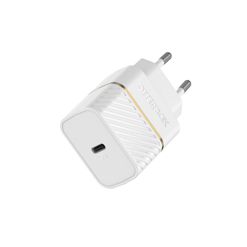 Chargeur 20W pour Apple iPhone + cable USB-C vers Lightning 1m