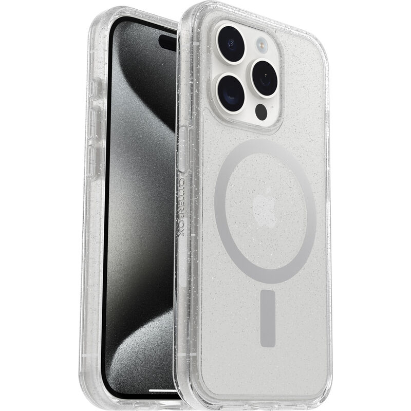 product image 1 - Coque iPhone 15 Pro Symmetry Series Clear pour MagSafe