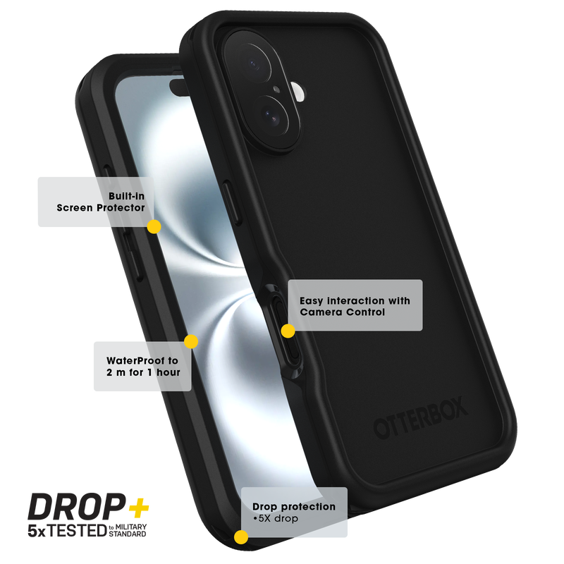 product image 5 - Coque iPhone 16 Pro Max OtterBox Frē Series pour MagSafe