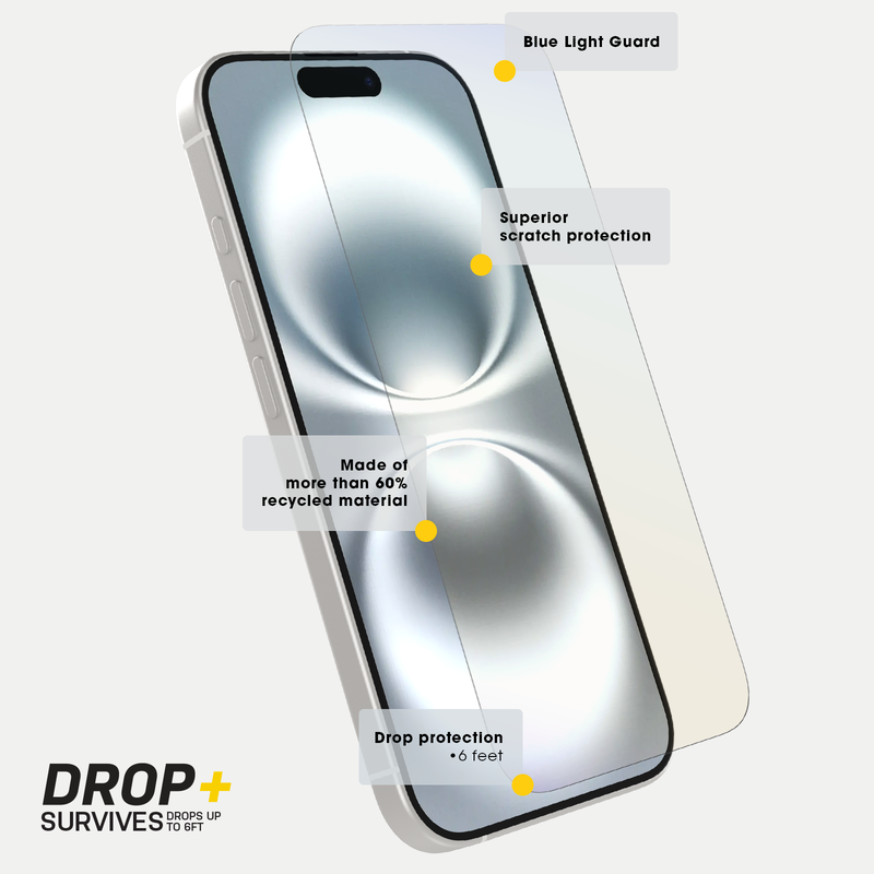 product image 3 - iPhone 16 Pro Max Proteggischermo Premium Pro Glass Blue Light Guard