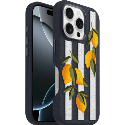 iPhone 16 Pro Case | Symmetry Series Cactus Leather Embroidery
