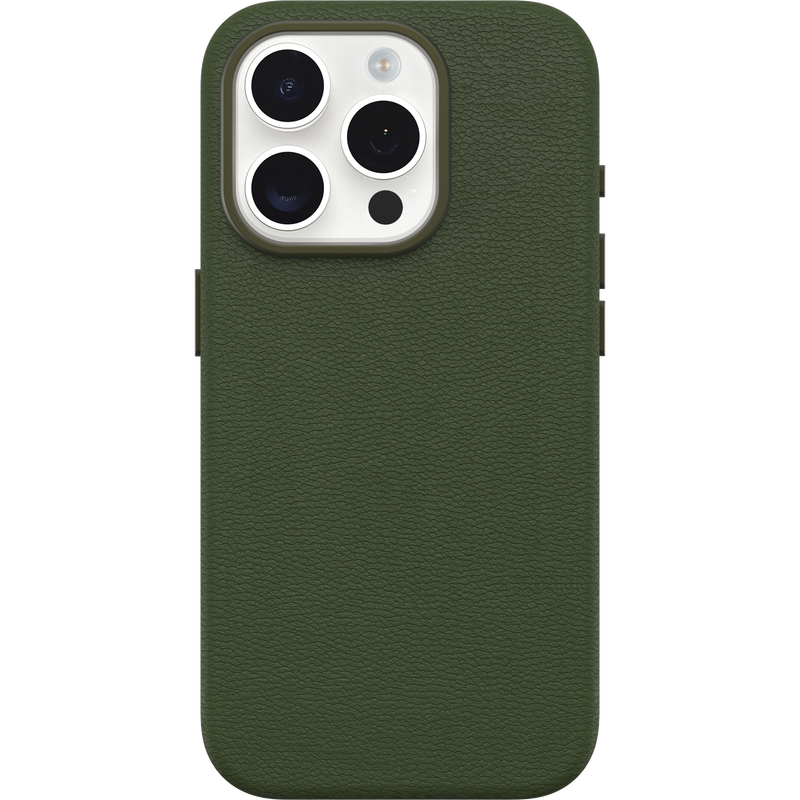 product image 2 - iPhone 15 Pro Skal Symmetry Series Cactus Leather för MagSafe