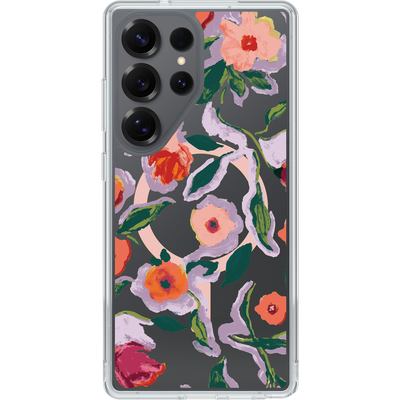Galaxy S25 Ultra Custodia | Symmetry Series Clear per Magnets Confetti of Blossoms