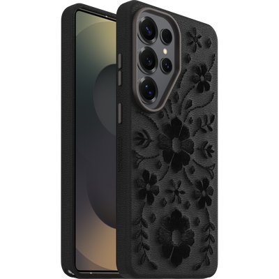 Coque Galaxy S26 Ultra | Symmetry Series Cactus Leather Embroidery