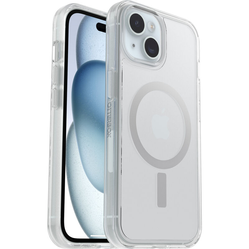 product image 1 - iPhone 15, iPhone 14 en iPhone 13 Hoesje Symmetry Series Clear voor MagSafe