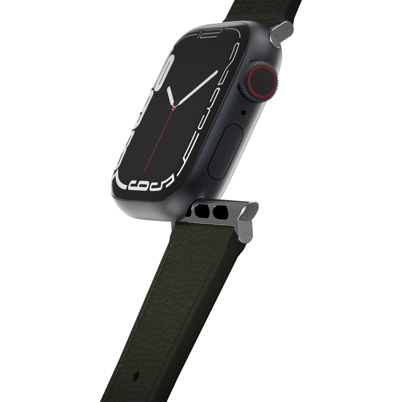 product image 4 - Apple Watch Band 44/45/46mm Symmetry Cactus Leather Watch Band