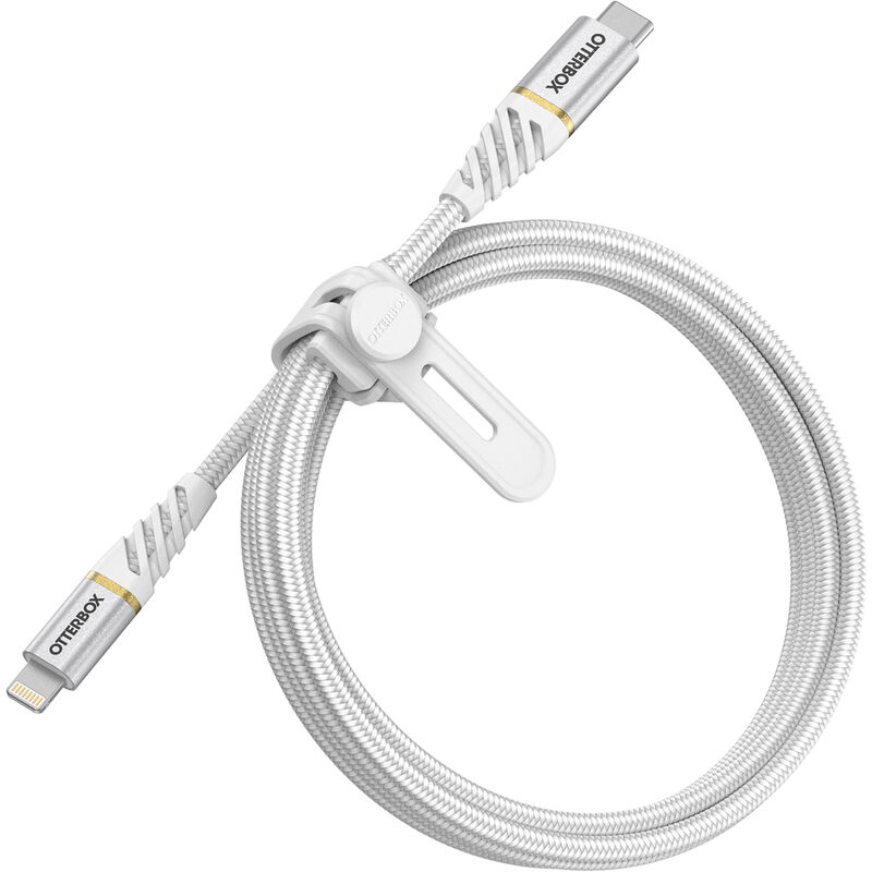 Câble USB-C/USB-C à charge rapide Obal:Me - 1m - Blanc