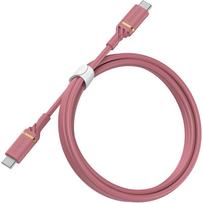 Cable Usb Type-c Universel - Ultra Fin - 1 M - Rose à Prix Carrefour