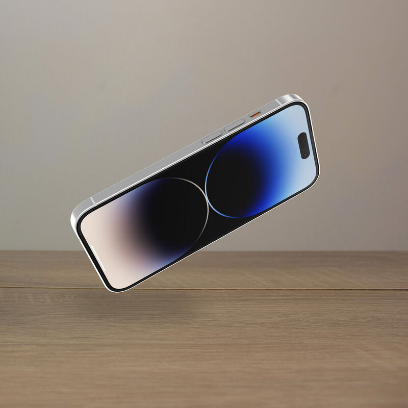 Accezz Protection d'écran en verre trempé Privacy pour iPhone 15