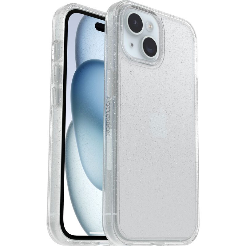 product image 2 - iPhone 15, iPhone 14 en iPhone 13 Hoesje Symmetry Series Clear