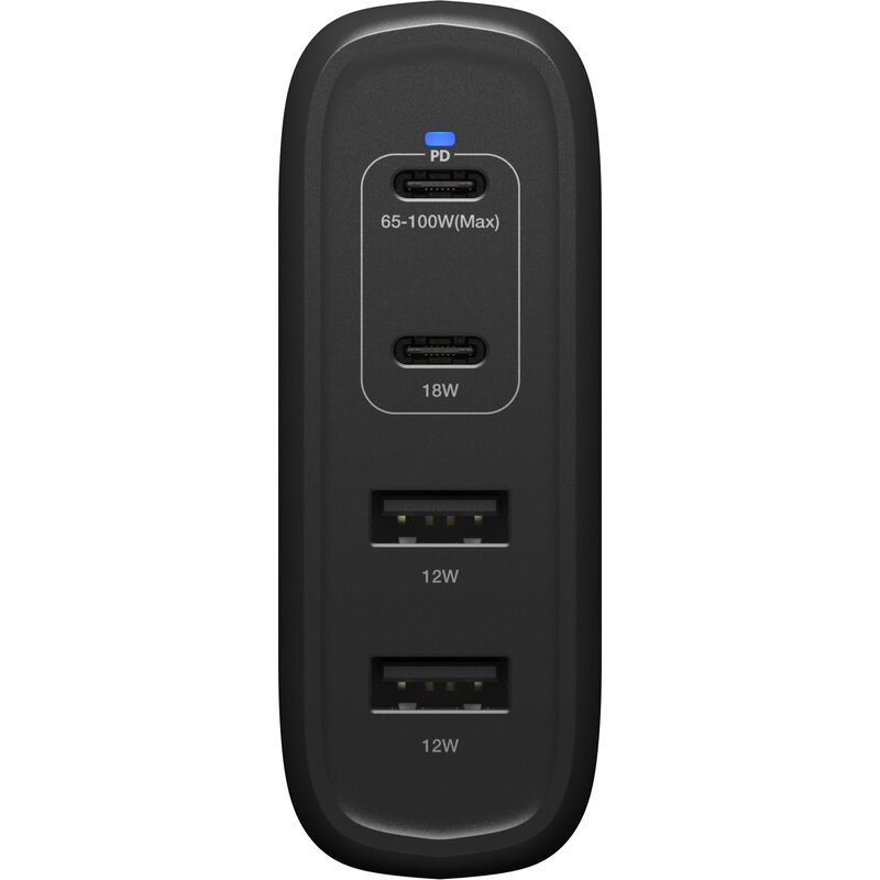 product image 3 - USB-C Quadruples Ports 100 W Chargeur Mural Chargement Rapide | Standard