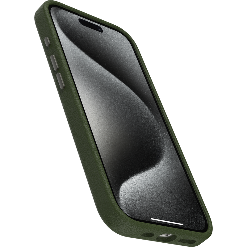 product image 3 - iPhone 15 Pro Skal Symmetry Series Cactus Leather för MagSafe