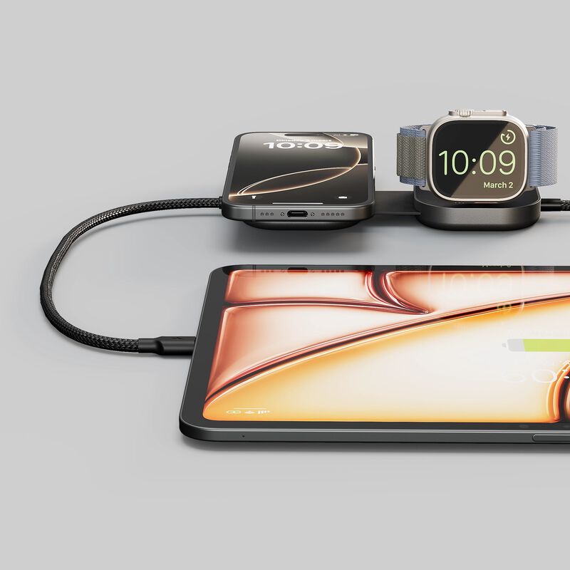 product image 2 - Zens Cable | Qi2 + USB C-C + Apple Watch Zens Charging Cable Pro 3