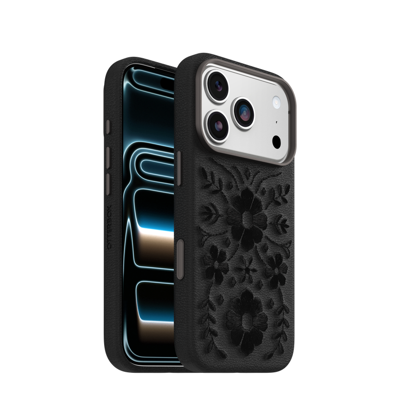 product image 5 - Coque iPhone 17 Pro Symmetry Series Cactus Leather Embroidery