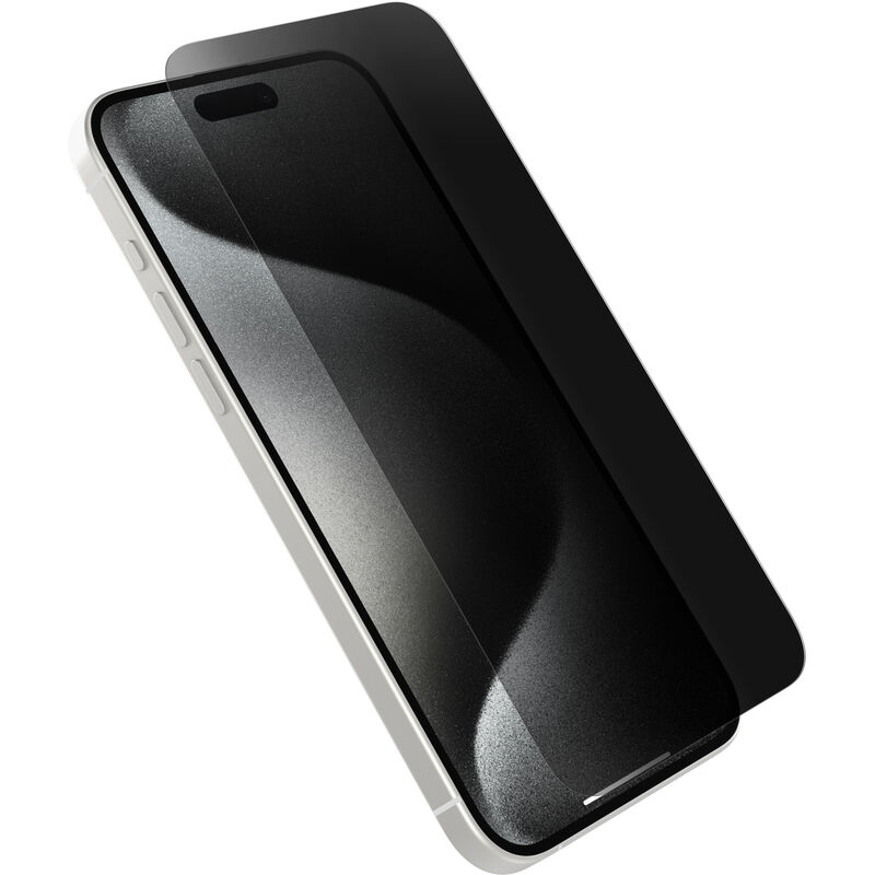 iPhone 15 Pro Max Protecteur d'écran, Premium Pro Glass Privacy Guard