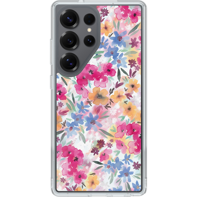 product image 1 - Galaxy S25 Ultra Custodia Symmetry Series Clear per Magnets Confetti of Blossoms