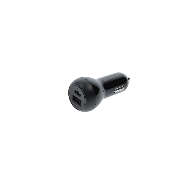 product image 1 - Chargeur de voiture  Fast Charge à double port 32W USB-C 20W et USB-A 12W