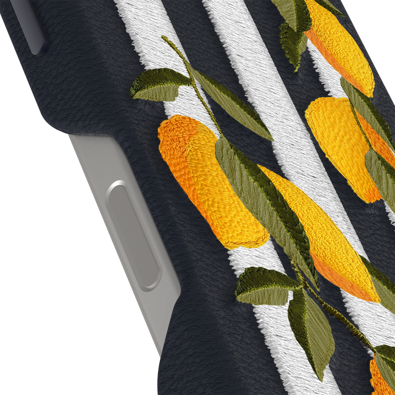product image 3 - iPhone 16 Case Symmetry Series Cactus Leather Embroidery