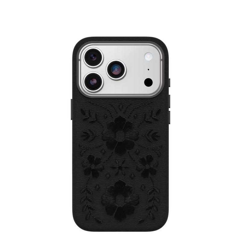 product image 1 - Coque iPhone 17 Pro Symmetry Series Cactus Leather Embroidery