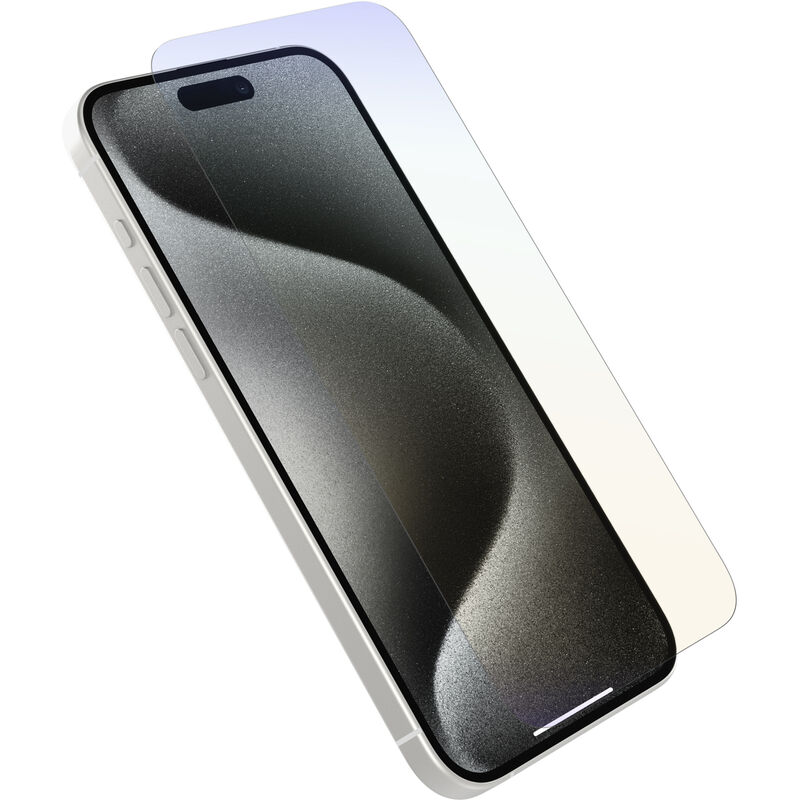 product image 1 - Protecteur d'écran iPhone 15 Pro Max Premium Pro Glass Blue Light Guard