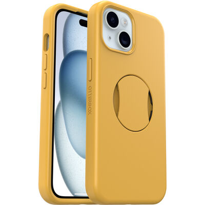 iPhone 15 Coque | OtterBox OtterGrip Symmetry Series Series pour MagSafe