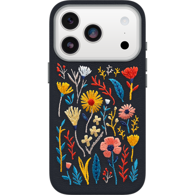 Coque iPhone 17 Pro | Symmetry Series Cactus Leather Embroidery