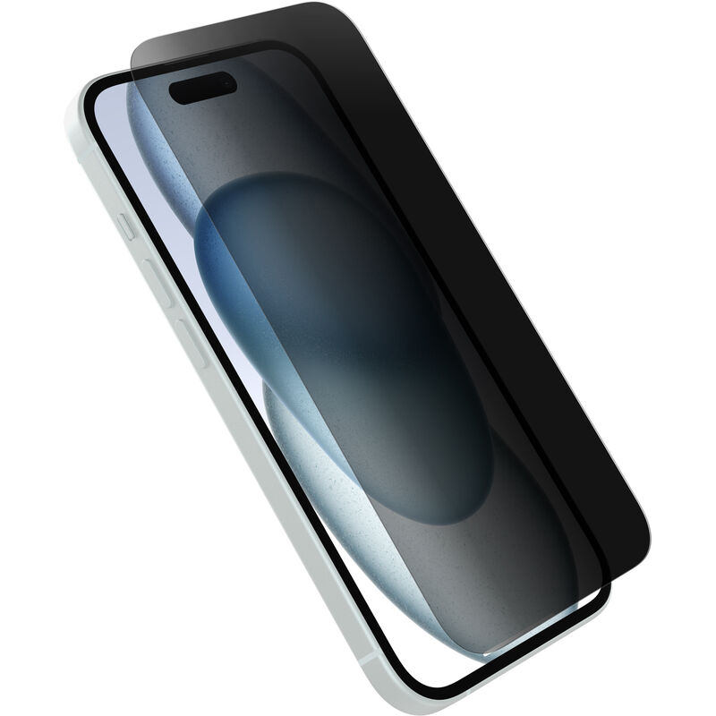 iPhone 15 Protecteur d'écran, Premium Pro Glass Privacy Guard