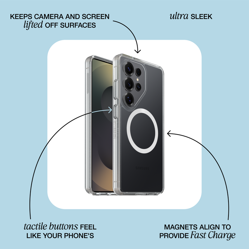 product image 5 - Galaxy S26+ Case Symmetry Series Clear