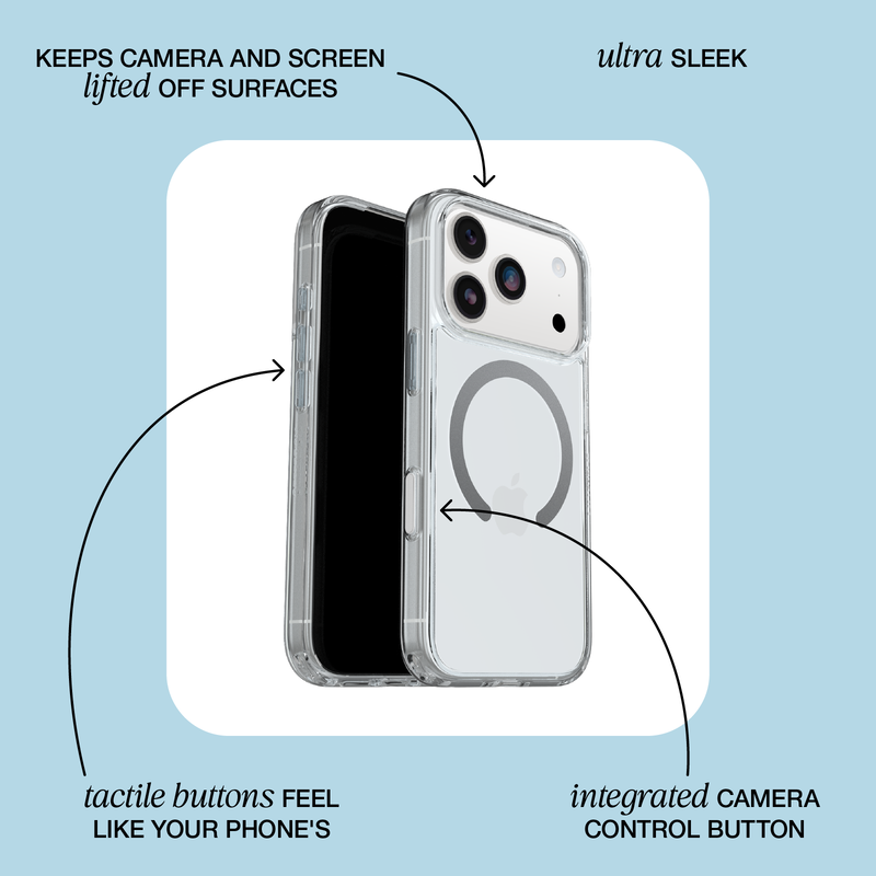 product image 5 - iPhone 17 Pro Max Case Symmetry Series Clear