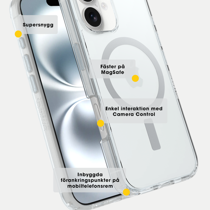 product image 5 - iPhone 16 Pro Skal Symmetry Series Clear för MagSafe