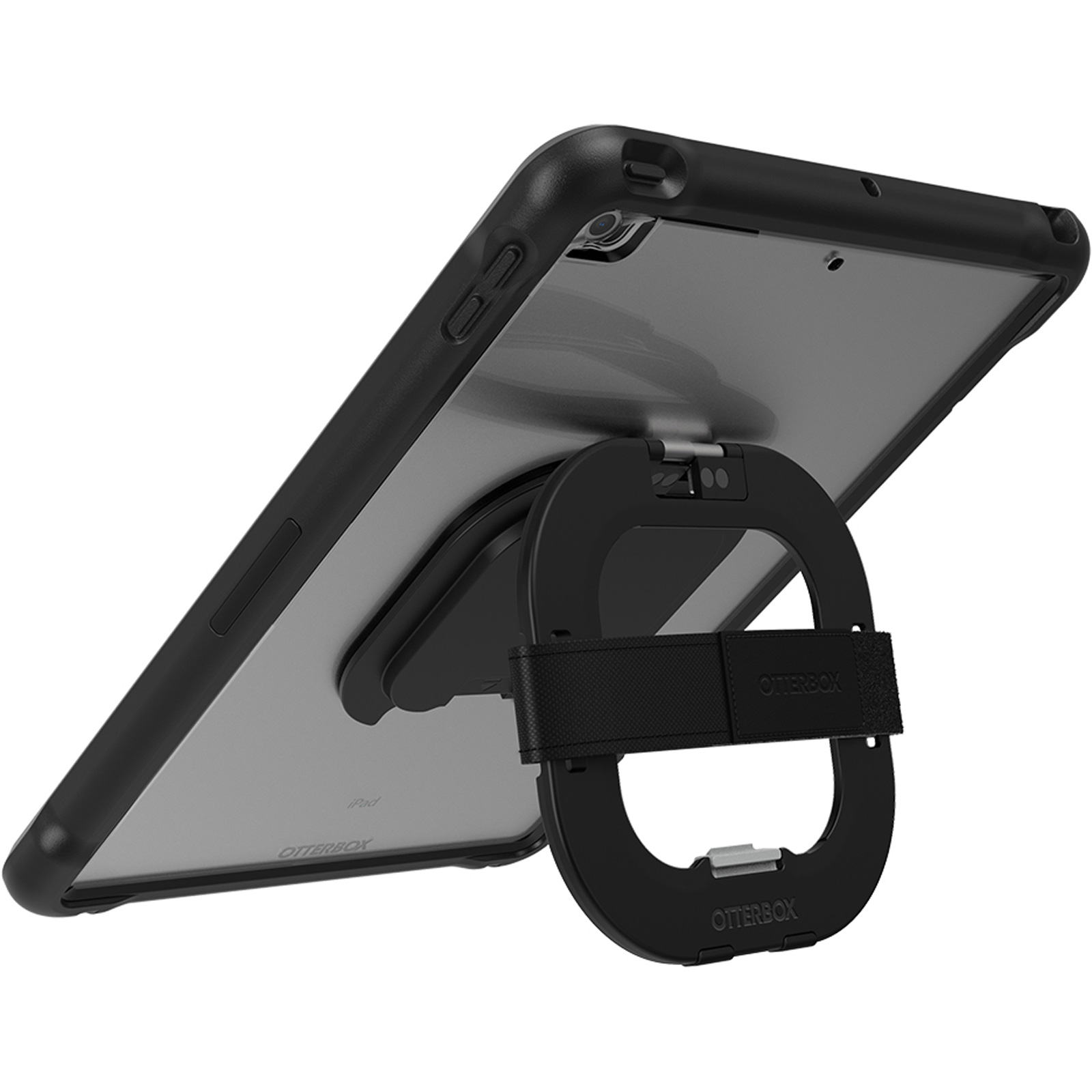 Casecentive Handstrap - Coque Antichoc - iPad Pro 12,9 noir
